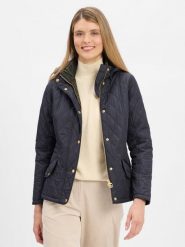 Barbour kurtka pikowana Kobiety Sztuczne włókno niebieski, 36. Niebieskie kurtki Barbour, bez wzorów, z włókna, eleganckie, bez kaptura. Za 1,299.95 zł.