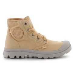 Buty Palladium Pampa Hi 92352-721-M żółte. Żółte buty treningowe bez wzorów, z gumy, bez zapięcia. Za 517.53 zł.