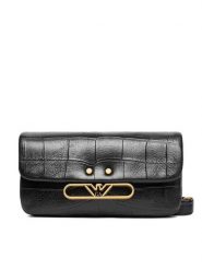 Emporio Armani Torebka EW002926 AF17666 UC001 Czarny. Czarne kopertówki Emporio Armani, bez wzorów, ze skóry, wizytowe, bez dodatków. Za 1,419.00 zł.