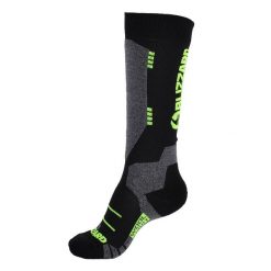 Skarpety narciarskie Blizzard Wool Sport Ski Merino black/green. Czarne skarpetki BLIZZARD, bez wzorów. W wyprzedaży za 64.99 zł.