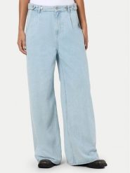 Noisy May Jeansy 27033285 Niebieski Wide Leg. Niebieskie jeansy Noisy May, bez wzorów, z bawełny. Za 129.99 zł.