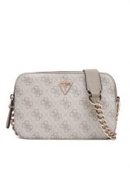 Guess Torebka Noelle II HWBG96 72140 Beżowy. Brązowe kopertówki Guess, z aplikacjami, ze skóry, wizytowe, bez dodatków. Za 419.99 zł.