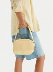 Roxy Torebka CEO-ROXY-L-001-09 Żółty. Żółte torebki klasyczne Roxy, bez wzorów, z materiału, bez dodatków. Za 139.99 zł.