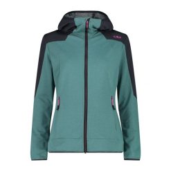 Bluza damska turystyczna CMP 35L6486. Zielone bluzy bez kaptura CMP, l, bez wzorów, bez kaptura. Za 264.50 zł.