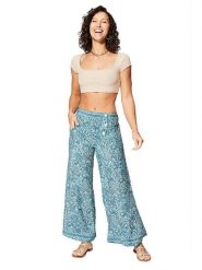 Ipanima Spodnie w kolorze niebieskim rozmiar: 38/40. Niebieskie spodnie materiałowe Ipanima, bez wzorów, z materiału. Za 65.99 zł.