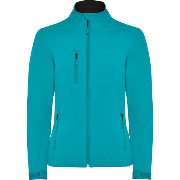 Damska Kurtka Soft Shell Nebraska. Niebieskie kurtki ROLY, s, bez wzorów, sportowe, bez kaptura. Za 146.99 zł.