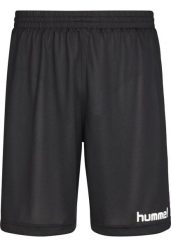Szorty Hummel essential gk. Czarne szorty sportowe Hummel, bez wzorów, z materiału, z standardowym stanem, na fitness i siłownię. Za 236.00 zł.