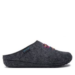 Kapcie Panto Fino. Czarne kapcie Panto Fino, bez wzorów. Za 219.99 zł.
