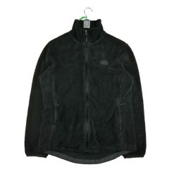 Second life - Kurtka polarowa TNF Osito dla kobiet - Stan bardzo dobry. Czarne kurtki The North Face, na zimę, l, bez wzorów, z materiału, sportowe, bez kaptura. Za 211.46 zł.