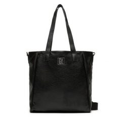 Torebka Refresh. Czarne torebki klasyczne Refresh, bez wzorów, klasyczne, bez dodatków. Za 159.99 zł.