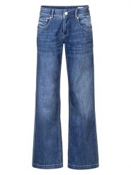 Herrlicher Dżinsy "Edna" - Comfort fit - w kolorze niebieskim rozmiar: W24/L32. Niebieskie jeansy Herrlicher, l, bez wzorów, klasyczne. Za 208.99 zł.