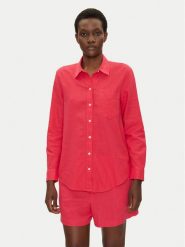 Gap Koszula 885287-14 Różowy Regular Fit. Czerwone koszule GAP, m, bez wzorów, z wiskozy, bez kołnierzyka, bez ramiączek. Za 199.99 zł.