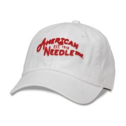 Czapka z daszkiem American Needle Ballpark - SMU674A-2201A. Białe czapki z daszkiem American Needle, bez wzorów, sportowe. Za 69.00 zł.