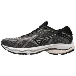 Buty do biegania damskie Mizuno Wave Ultima 14. Szare buty do biegania Mizuno, bez wzorów, z materiału, bez zapięcia, do biegania, mizuno wave. Za 289.99 zł.