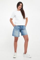 T-shirt damski z tłoczonym logo Trista JOOP!. T-shirty Joop!, m, bez wzorów, bez kołnierzyka, bez ramiączek. Za 449.00 zł.