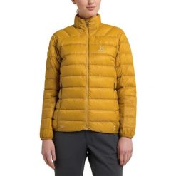 Damska Kurtka Puchowa Lekka Hydrofobowa L.I.M Down. Żółte kurtki Haglöfs, l, bez wzorów, z puchu, sportowe, bez kaptura. W wyprzedaży za 599.00 zł.