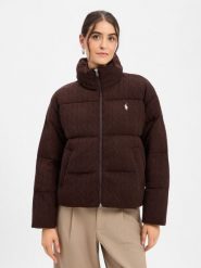 Polo Ralph Lauren Kurtka pikowana dla kobiet z domieszką wełny i kaszmiru Kobiety Kaszmir brązowy, S. Brązowe kurtki Polo Ralph Lauren, s, bez wzorów, z kaszmiru, bez kaptura. Za 3,199.95 zł.