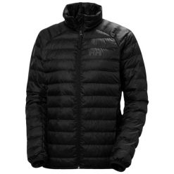 Damska kurtka puchowa Helly Hansen Banff Insulator. Czarne kurtki narciarskie Helly Hansen, na zimę, bez wzorów, z puchu, bez kaptura, narciarskie. Za 759.50 zł.