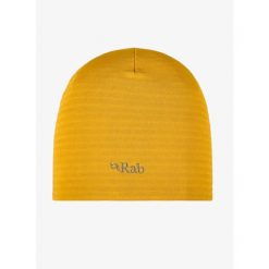 Czapka termoaktywna Rab Filament Beanie - sahara. Żółte bielizna termoaktywna damska RAB, bez wzorów, z polaru, bez ramiączek, trekkingowe. Za 79.99 zł.