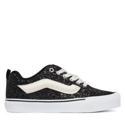 Tenisówki Vans. Czarne trampki Vans, bez wzorów, bez zapięcia. Za 449.99 zł.