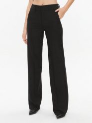 Marella Spodnie materiałowe Siluro 2331360936200 Czarny Regular Fit. Czarne spodnie materiałowe Marella, bez wzorów, z materiału. Za 1,329.00 zł.