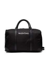 Valentino Torba weekendowa Kylo VBS47308 Czarny. Czarne torby podróżne Valentino, bez wzorów, z materiału. Za 609.99 zł.