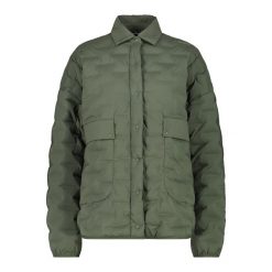 Damska kurtka puchowa CMP. Zielone kurtki CMP, na zimę, bez wzorów, z puchu, bez kaptura. Za 614.00 zł.