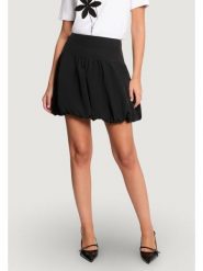 Morgan Spódnica mini 261-JBOWL Czarny Regular Fit. Czarne spódnice Morgan, bez wzorów, z syntetyku, mini. Za 279.99 zł.
