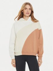 Roxy Bluza Waving Heart ERJFT04868 Beżowy Relaxed Fit. Brązowe bluzy Roxy, xs, bez wzorów, z syntetyku, bez kaptura. Za 89.99 zł.