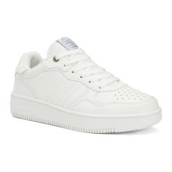 Buty damskie Ellesse Jeanie. Białe buty treningowe Ellesse, na lato, bez wzorów, z materiału, bez zapięcia. Za 159.99 zł.