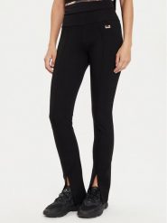 EA7 Emporio Armani Legginsy 6DTP73 TJQFZ 1200 Czarny Slim Fit. Czarne legginsy EA7 Emporio Armani, bez wzorów, z bawełny. Za 539.99 zł.