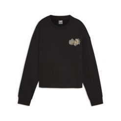 Damska bluza ESS+ CLASS ACT PUMA Black. Czarne bluzy Puma, xl, bez wzorów, bez kaptura, na jogę i pilates. Za 168.70 zł.