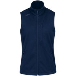 Damska kurtka bez rękawów Jako Premium. Niebieskie kurtki JAKO, bez wzorów, z softshellu, bez kaptura. Za 407.00 zł.