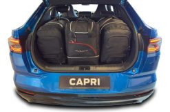 Torby Do Bagażnika Ford Capri Ev 2024+ 4Szt Kjust. Czarne torby podróżne KJUST, bez wzorów, z kauczuku. Za 1,350.00 zł.