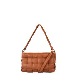 Cowboysbag Torebka Cowboysbag koniakowy - skóra Torebki 1 ct Damski. Torebki klasyczne Cowboysbag, bez wzorów, z materiału, na ramię, bez dodatków. Za 595.99 zł.