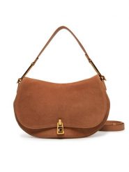Coccinelle Torebka PQS Magie Suede Bim E1 PQS 18 03 01 Brązowy. Brązowe torebki klasyczne Coccinelle, bez wzorów, ze skóry, bez dodatków. Za 1,789.00 zł.