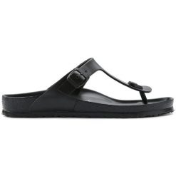 Japonki Birkenstock Gizeh Eva 0128201 czarne. Czarne japonki bez wzorów, z materiału, klasyczne. Za 316.64 zł.