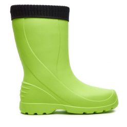 Kalosze Dry Walker. Zielone kalosze Dry Walker, bez wzorów, bez zapięcia. Za 89.99 zł.