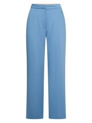 4funkyflavours Spodnie "Rifle Love" w kolorze błękitnym rozmiar: L. Niebieskie spodnie materiałowe 4funkyflavours, bez wzorów, z materiału, z podwyższonym stanem. Za 156.61 zł.