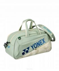 Torba tenisowa Yonex Expert Boston Bag. Zielone torby sportowe YONEX, bez wzorów, z materiału, na ramię. Za 639.00 zł.