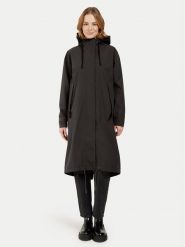 Didriksons Parka Astrid 505628 Czarny Relaxed Fit. Czarne płaszcze Didriksons, bez wzorów, z syntetyku, bez kaptura. Za 669.99 zł.