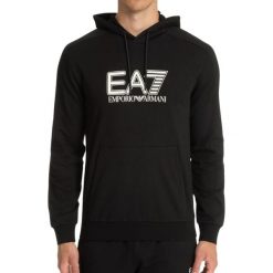 Bluza z Kapturem Visibility Rozmiar S Czarny - 6DPM02PJVTZ-1200. Czarne bluzy EA7, l, bez wzorów, z bawełny, sportowe, bez ramiączek, z kapturem. Za 499.99 zł.