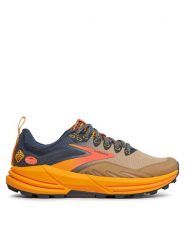 Brooks Buty do biegania Cascadia 16 120363 1B 758 Beżowy. Brązowe buty do biegania Brooks, bez wzorów, z materiału, bez zapięcia, do biegania. Za 649.99 zł.
