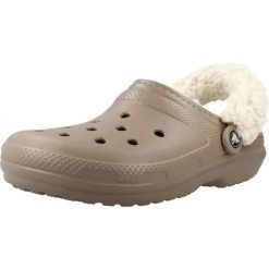 Buty CROCS 211396C CLASSIC FLEECE LINED Brązowy. Brązowe buty trekkingowe Crocs, z syntetyku, bez zapięcia. Za 286.99 zł.