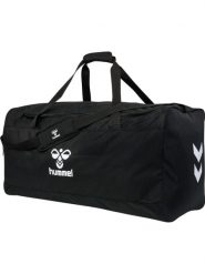 Torba sportowa Hummel Core 2.0. Czarne torby sportowe Hummel, bez wzorów, z materiału, na ramię. Za 286.00 zł.