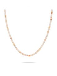 Tamaris Naszyjnik z elementami ozdobnymi - dł. 45 cm rozmiar: onesize. Brązowe naszyjniki Tamaris, z materiału, ze stali. Za 152.99 zł.