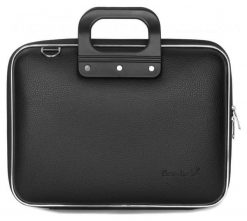 Torba Bombata Classic 13''-14'' black. Czarne torby na laptopa Bombata, bez wzorów, na ramię. Za 279.00 zł.