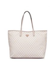 Guess Torebka G Wave II Travel TWJG86 81240 Beżowy. Brązowe shopper bag Guess, z aplikacjami, ze skóry, bez dodatków. Za 794.99 zł.
