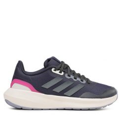 Buty do biegania adidas. Niebieskie buty do biegania adidas, bez wzorów, bez zapięcia, do biegania. Za 199.99 zł.