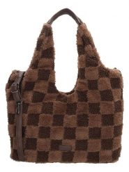 Beagles Shopper bag "Foz" w kolorze jasnobrązowym - 33,5 x 48 x 5,5 cm rozmiar: onesize. Brązowe shopper bag Beagles, bez wzorów, z materiału, na ramię, bez dodatków. Za 82.99 zł.